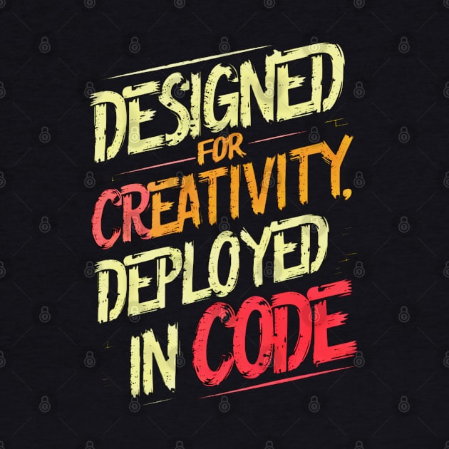 Artistic Code Fusion - Unique Programmer’s by WEARWORLD